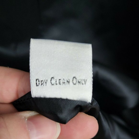 Women's Peruvian Connection Baby Llama & Lambswool Black Trench Coat Size 10 - Picture 8 of 12